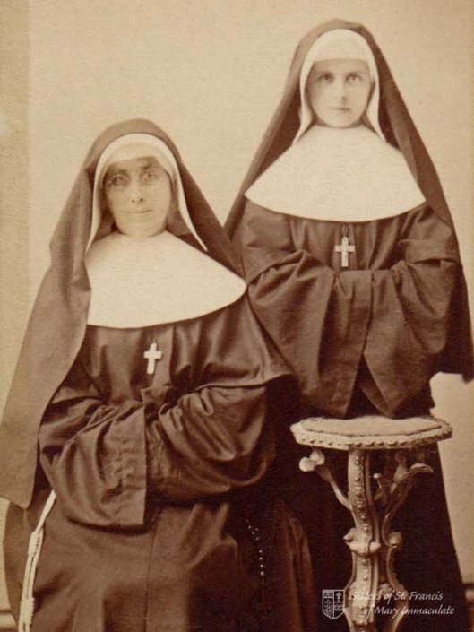 Mother Alfred with companion sister
